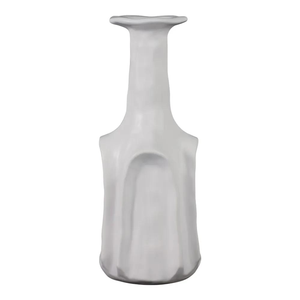 DAWSONWELL WHITE VASE 18 (IN)