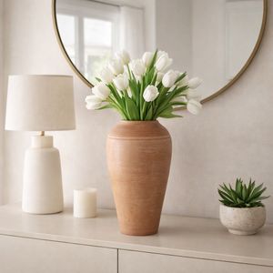 CANTONLAND BROWN VASE 16 (IN) 11