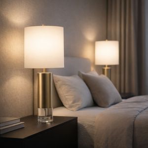 SPARROWTON WHITE LAMP 27 (IN) 10