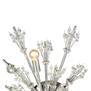 Starburst 26'' High 4-Light Sconce - Polished Chrome 4