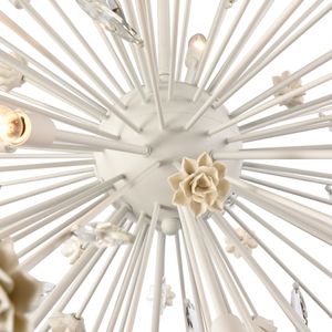 Adelaide 59.5'' Wide 20-Light Chandelier - Textured White 3
