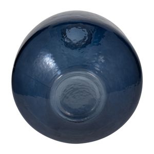SUTTONWORTH BLUE GLASS VASE 19 (IN) 7