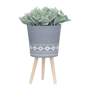 GLASTONCREST SET OF 2 GRAY PLANTER 21 (IN) 3