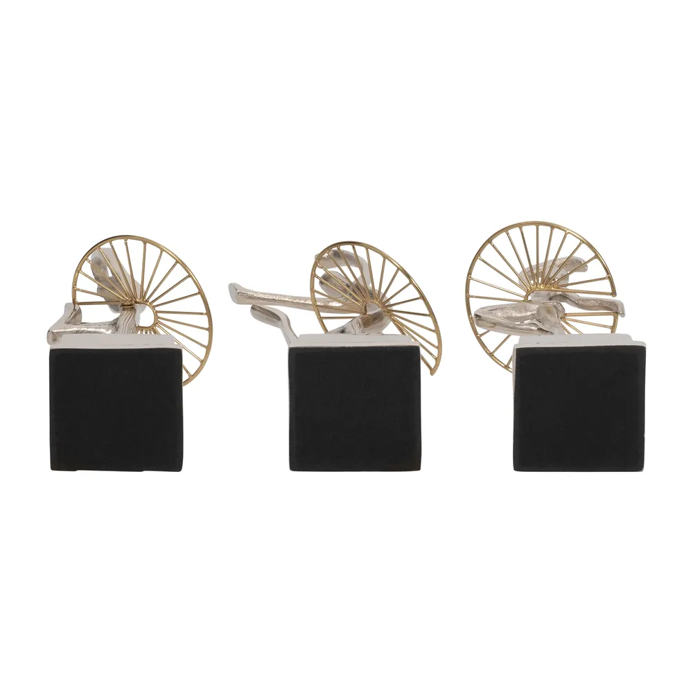 LYNNGROVE SET OF 3 SILVER DECOR 13 (IN)
