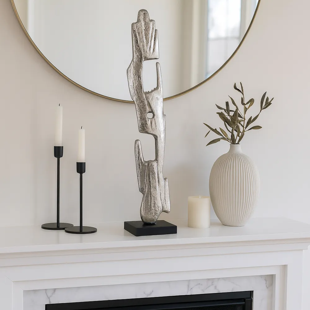 UPTONLAND SILVER DECOR 26 (IN)
