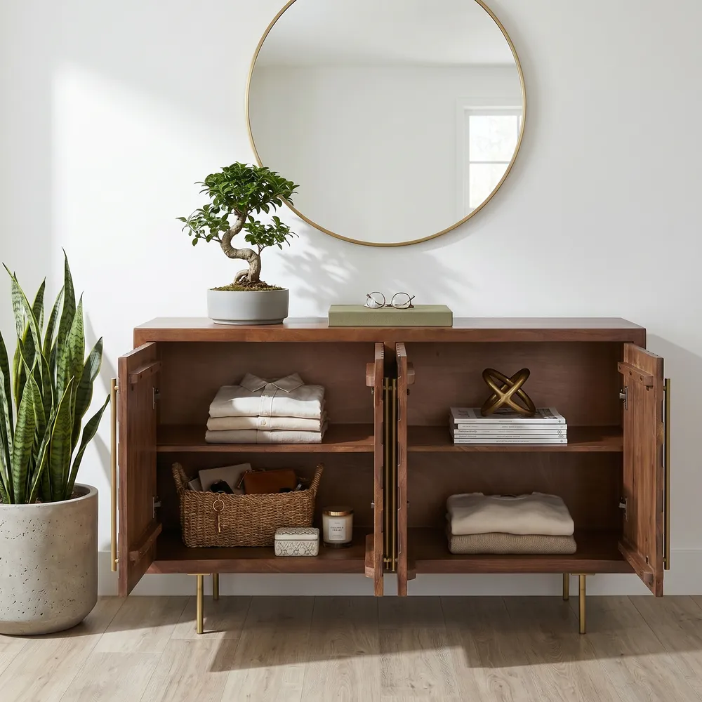 HEDLEYWAY TAN CABINET 36 (IN)