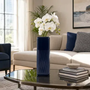 BECKHAVEN BLUE VASE 18 (IN) 10
