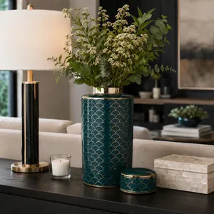 CLARAVALE GOLD JAR 16 (IN) 9