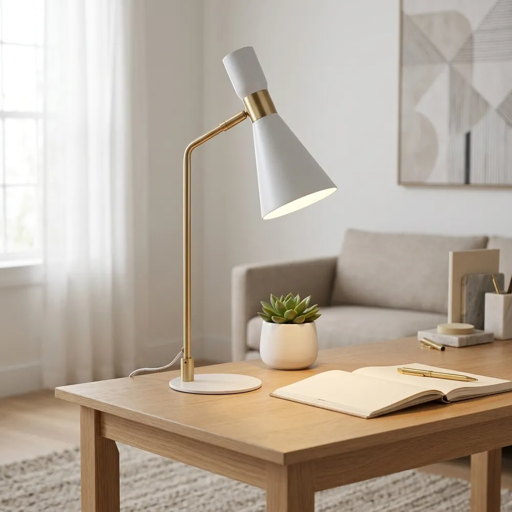 HEYDONHAVEN WHITE LAMP 21 (IN)