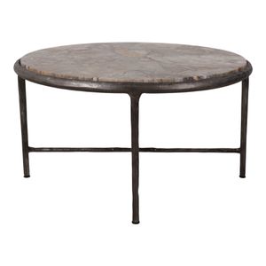 NORASTONE SILVER COFFEE TABLE 17 (IN) 4