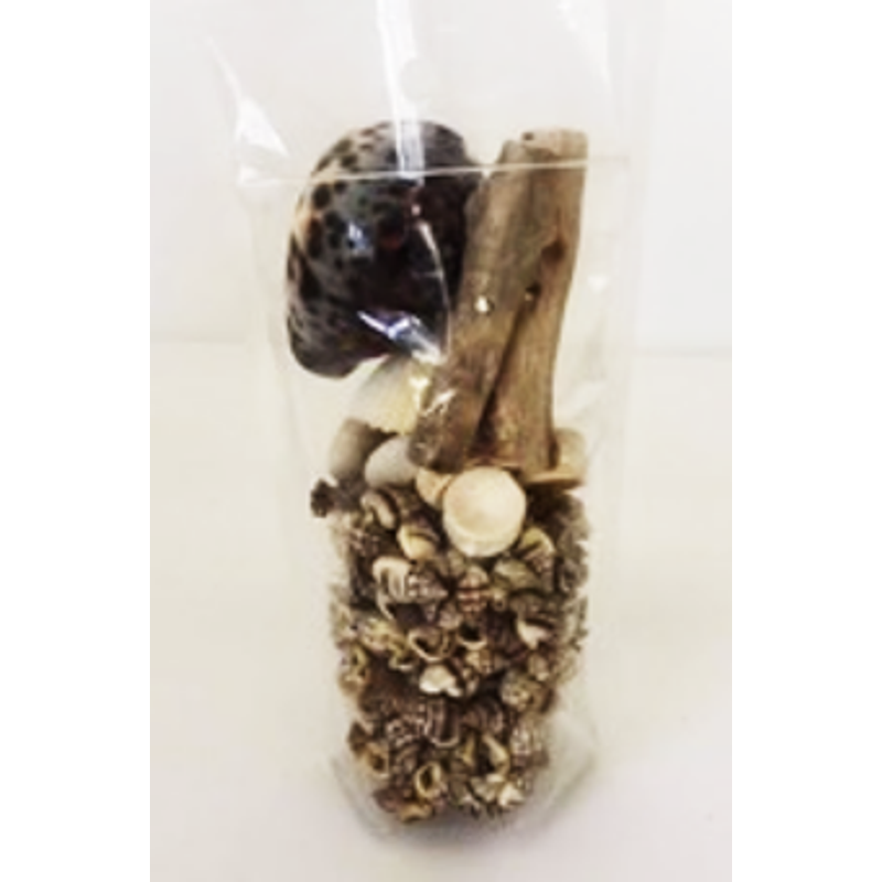 Assorted Beach Themed Filler, Brown & White