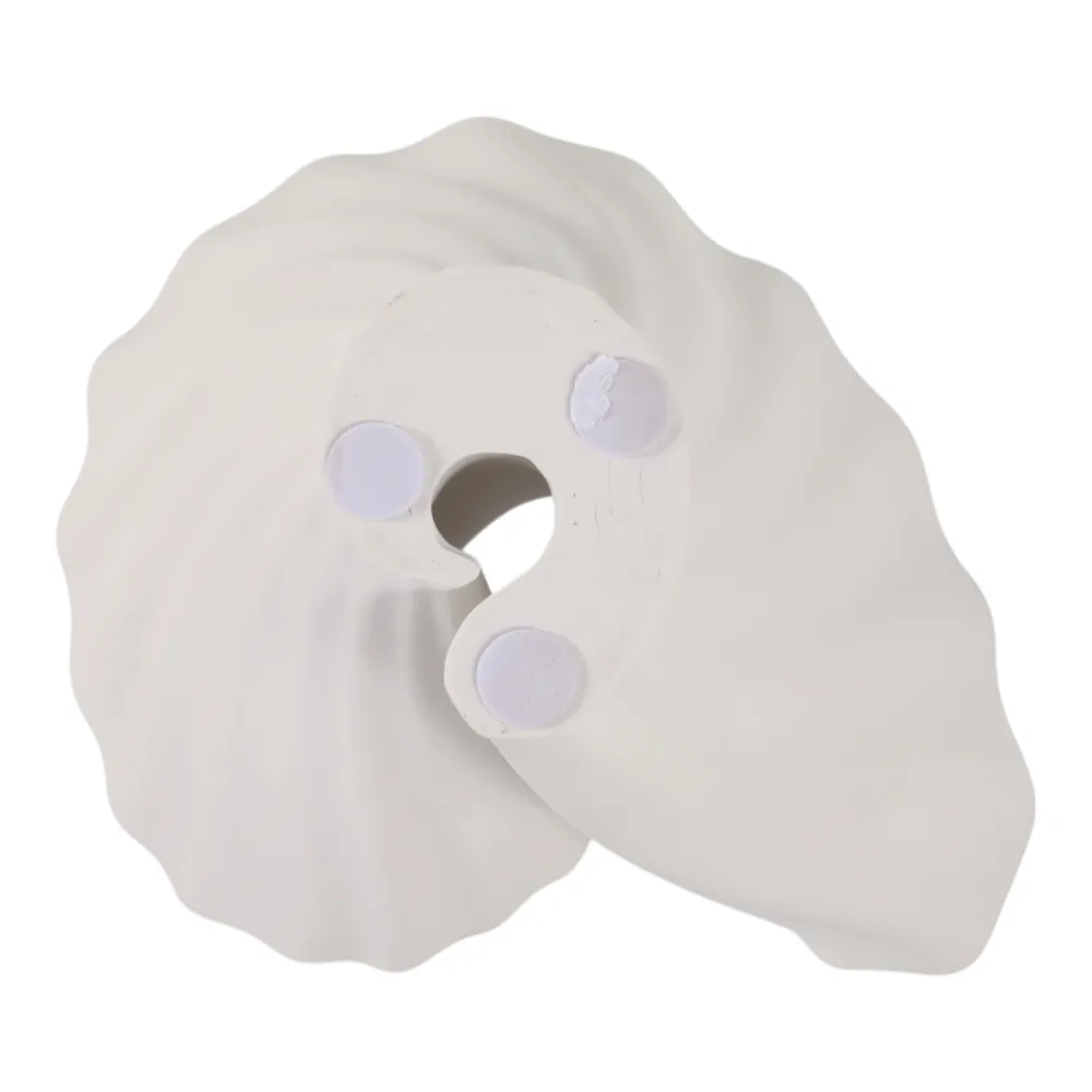 WRENMORE WHITE VASE 9 (IN)