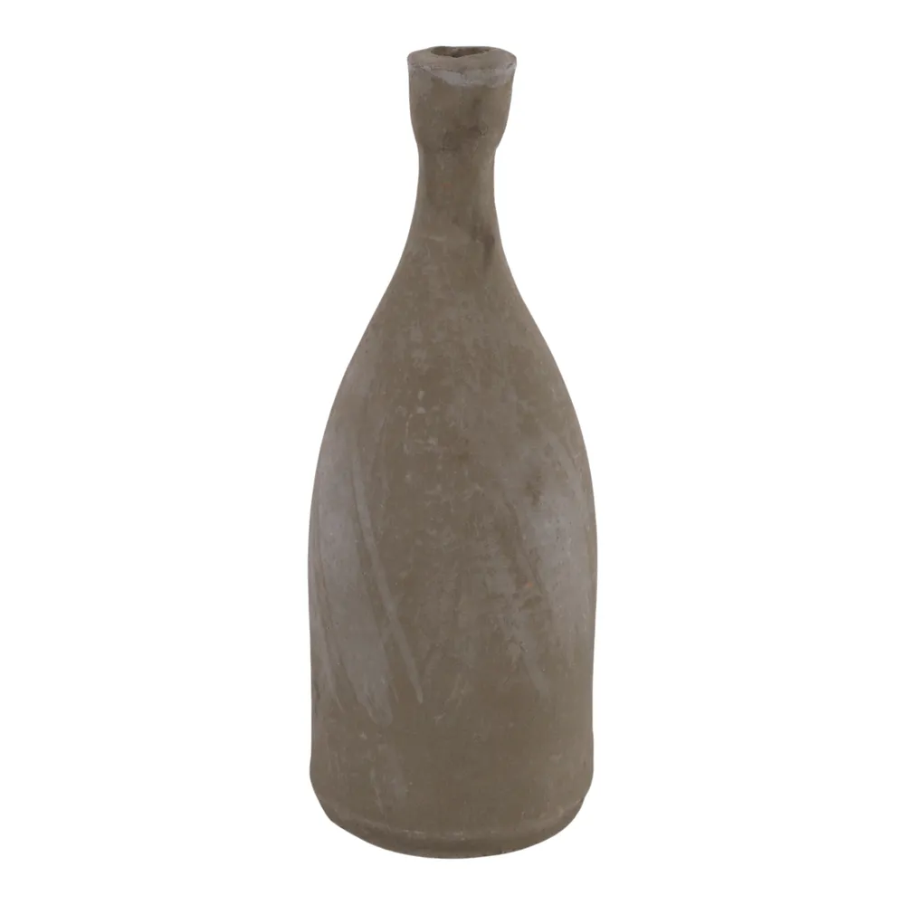 PAXTONCLIFF GRAY CANDLE HOLDER 11 (IN)