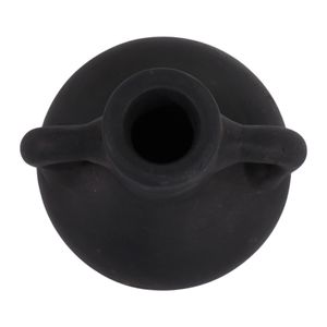 FARLEYBEACH BLACK VASE 6 (IN) 8