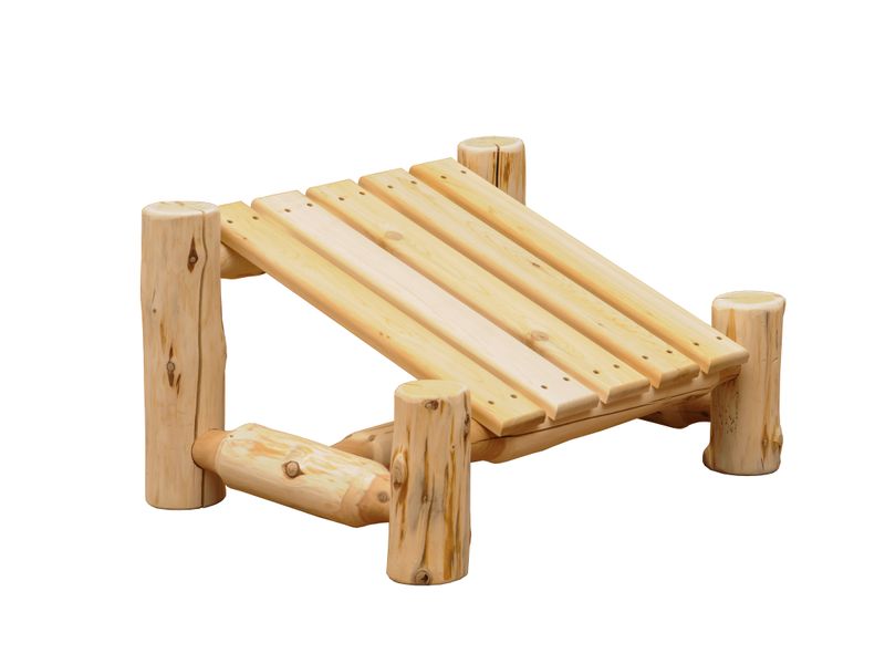 Voyageur Outdoor Adirondack Ottoman - Unfinished/Unassembled 2