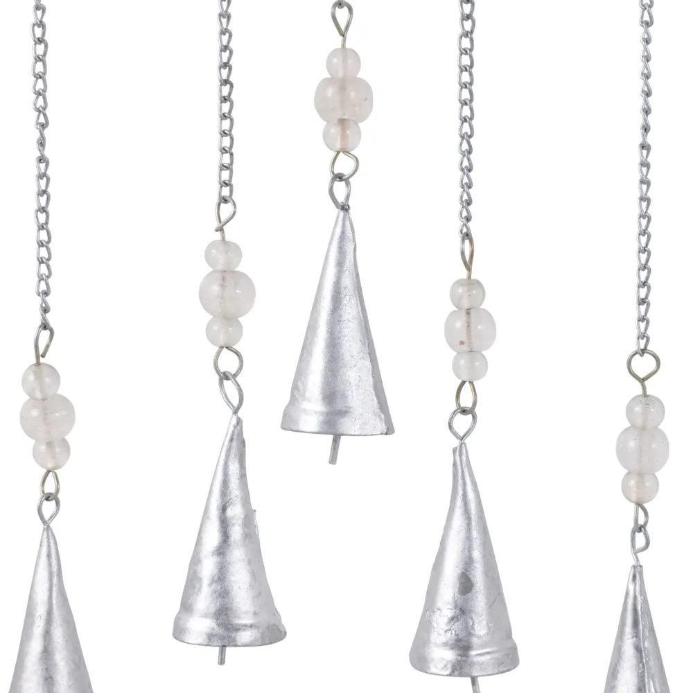 NOVASIDE SILVER WIND CHIME 27 (IN)