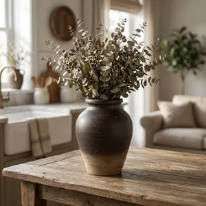 HAWLEYWORTH BROWN VASE 11 (IN) 11