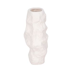 PEYTONTON WHITE VASE 11 (IN) 3