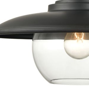Jackson 12'' High 1-Light Outdoor Sconce - Matte Black 3
