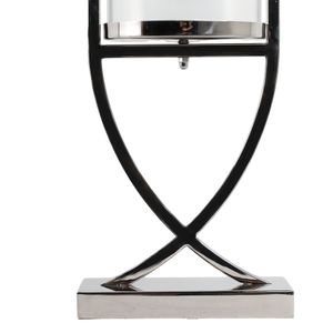OLIVERHAVEN SILVER CANDLE HOLDER 27 (IN) 6