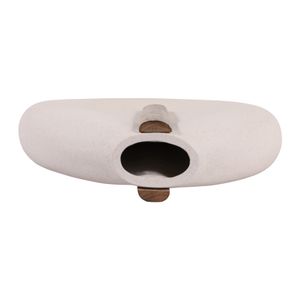 FINTONSIDE WHITE VASE 18 (IN) 8