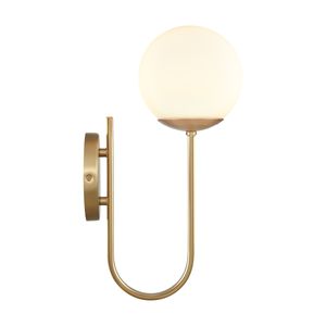 Caroline 6'' Wide 1-Light Vanity Light - Brushed Gold 4