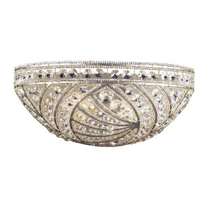 Renaissance 6'' High 2-Light Sconce - Sunset Silver 1