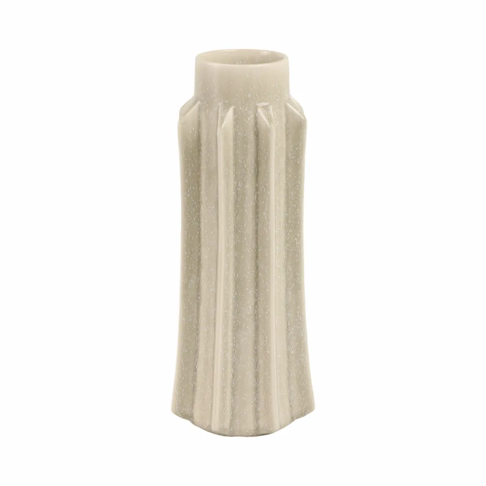 BAKERHAVEN TAUPE VASE 14 (IN)