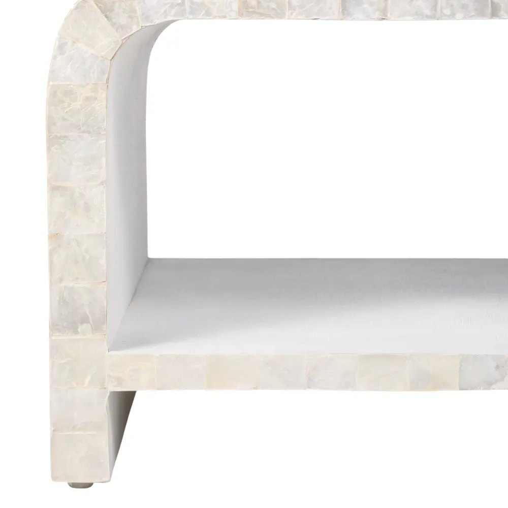 KIRASTONE IVORY COFFEE TABLE 16 (IN)