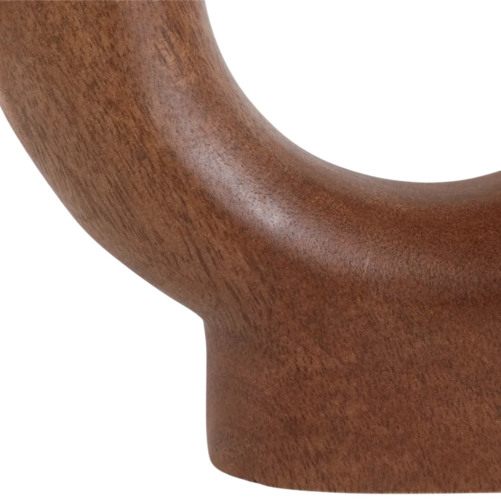 DRAPERWELL BROWN VASE 10 (IN)