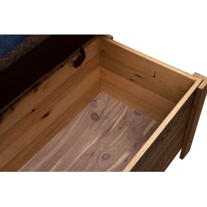 Barnwood Blanket Chest - Premium Fabric 8