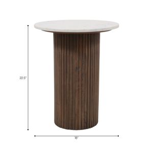 IRVINGROSE BROWN TABLE 23 (IN) 8