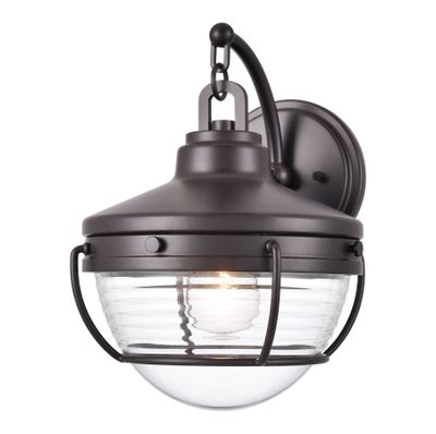 Eastport 12″ High 1-Light Outdoor Sconce - Oil Rubbed Bronze