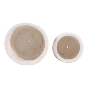 COLVINWICK SET OF 2 WHITE PLANTER 10 (IN) 8