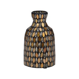 ENSLEYRIDGE BRONZE GLASS VASE 7 (IN) 1