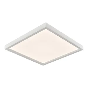 Titan 15'' Wide Integrated LED Down Light - Square White 1