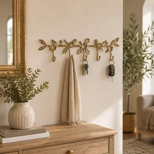 BAYARDTON GOLD WALL SHELF 5 (IN) 10