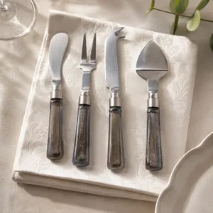 CABOTRIDGE SET OF 4 WHITE SERVEWARE 1 (IN) 2