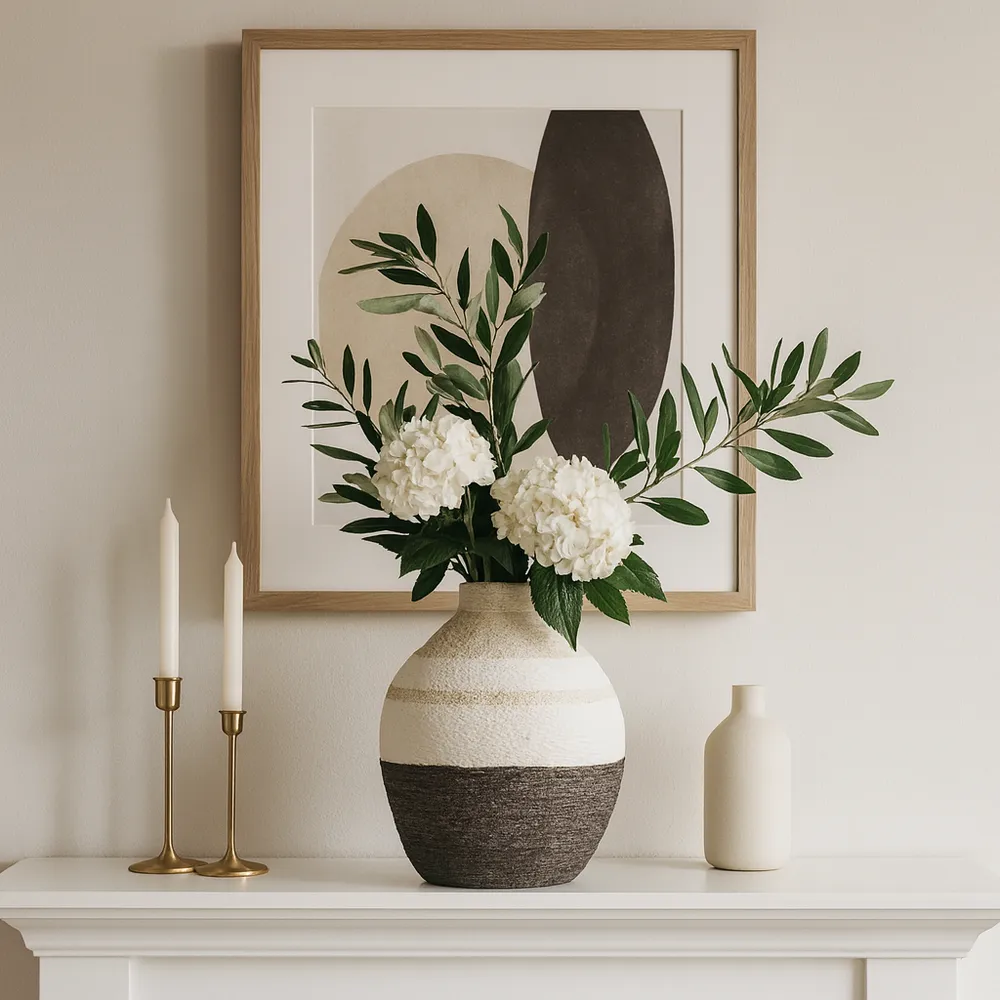 ALICEMILL TAN VASE 13 (IN)