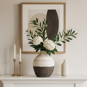 ALICEMILL TAN VASE 13 (IN) 2