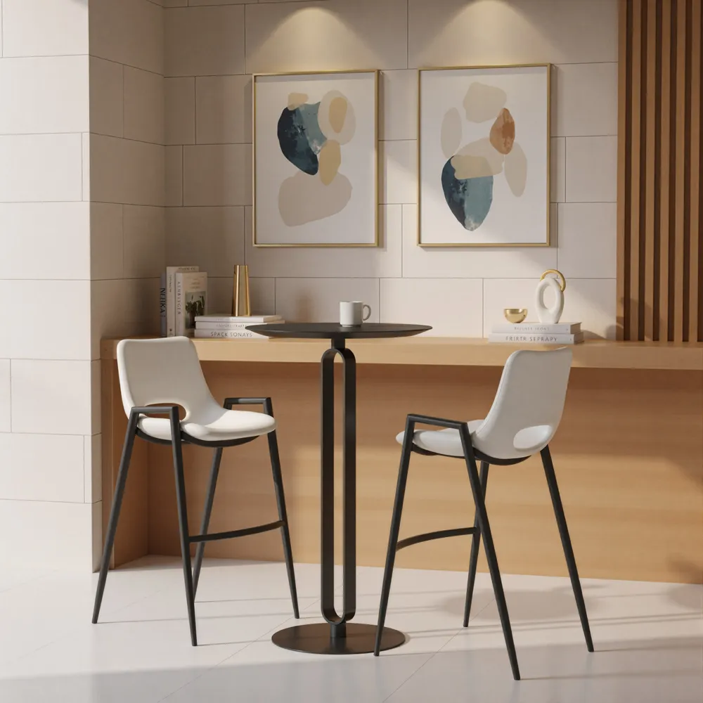 Desi Barstool White