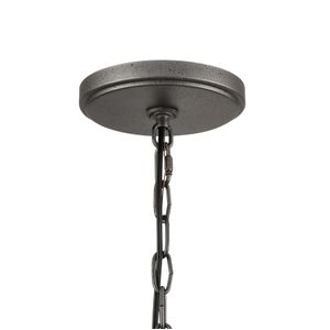 North Shore 24'' Wide 3-Light Outdoor Pendant - Iron 5
