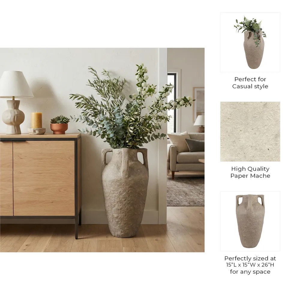 WATSONLAND TAN VASE 26 (IN)