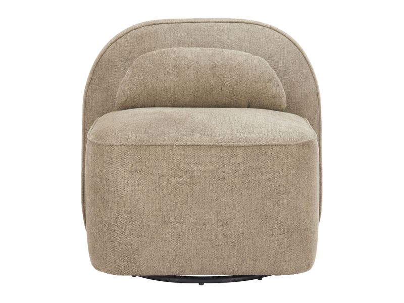 Kakao Swivel Chair Olive Brown 4