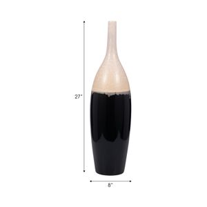 TROYSIDE WHITE VASE 27 (IN) 8