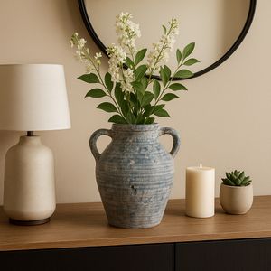 CARLINROSE BLUE VASE 13 (IN) 2