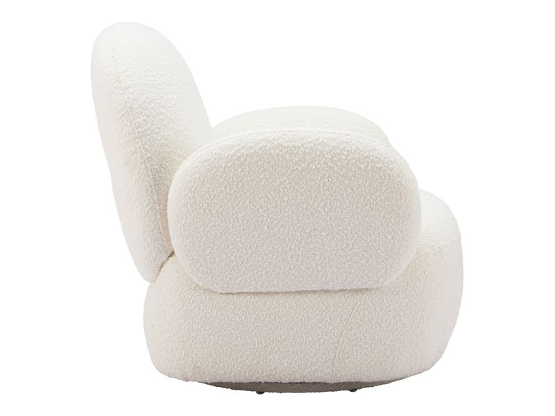 Pilka Swivel Chair White 3