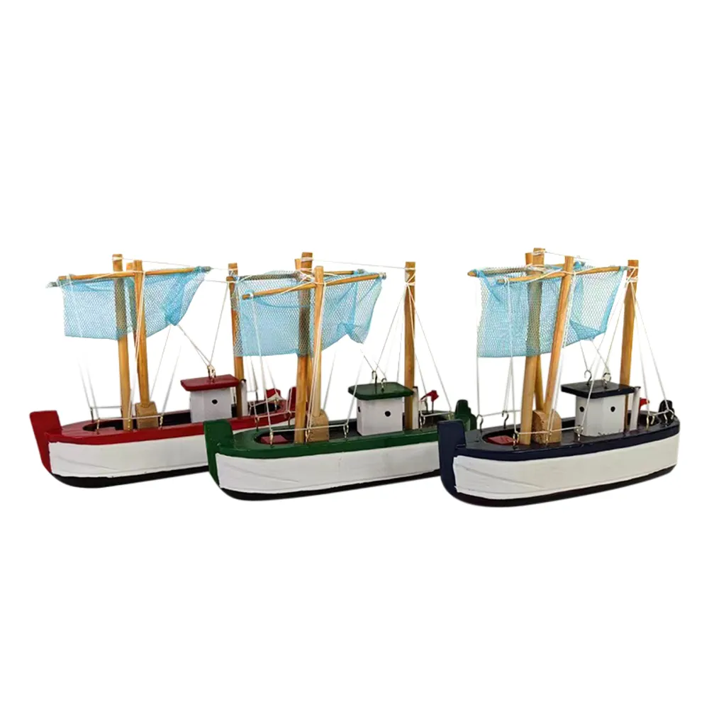 6" FISHING BOAT 3-ASST