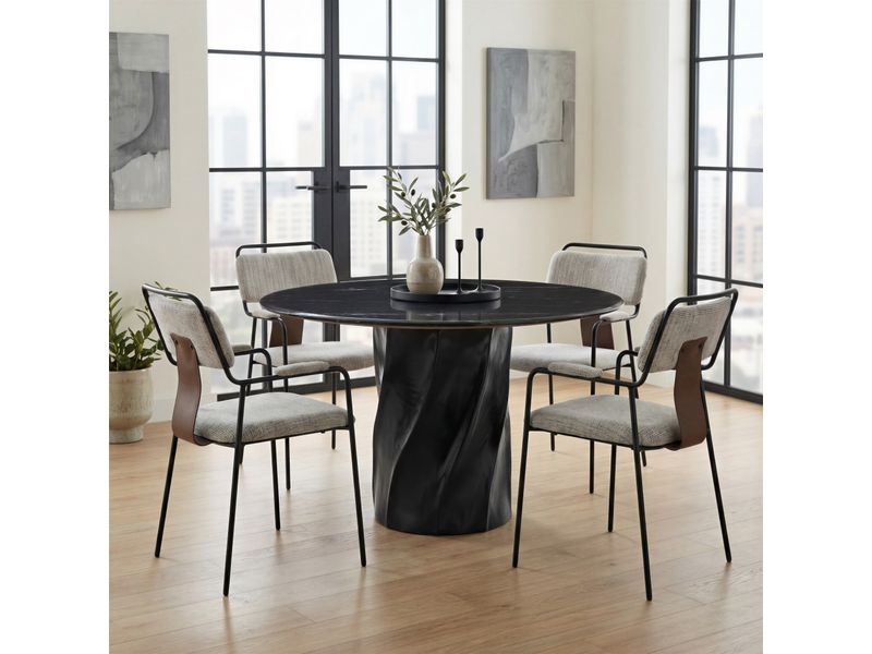 Kuro Dining Table Black 7