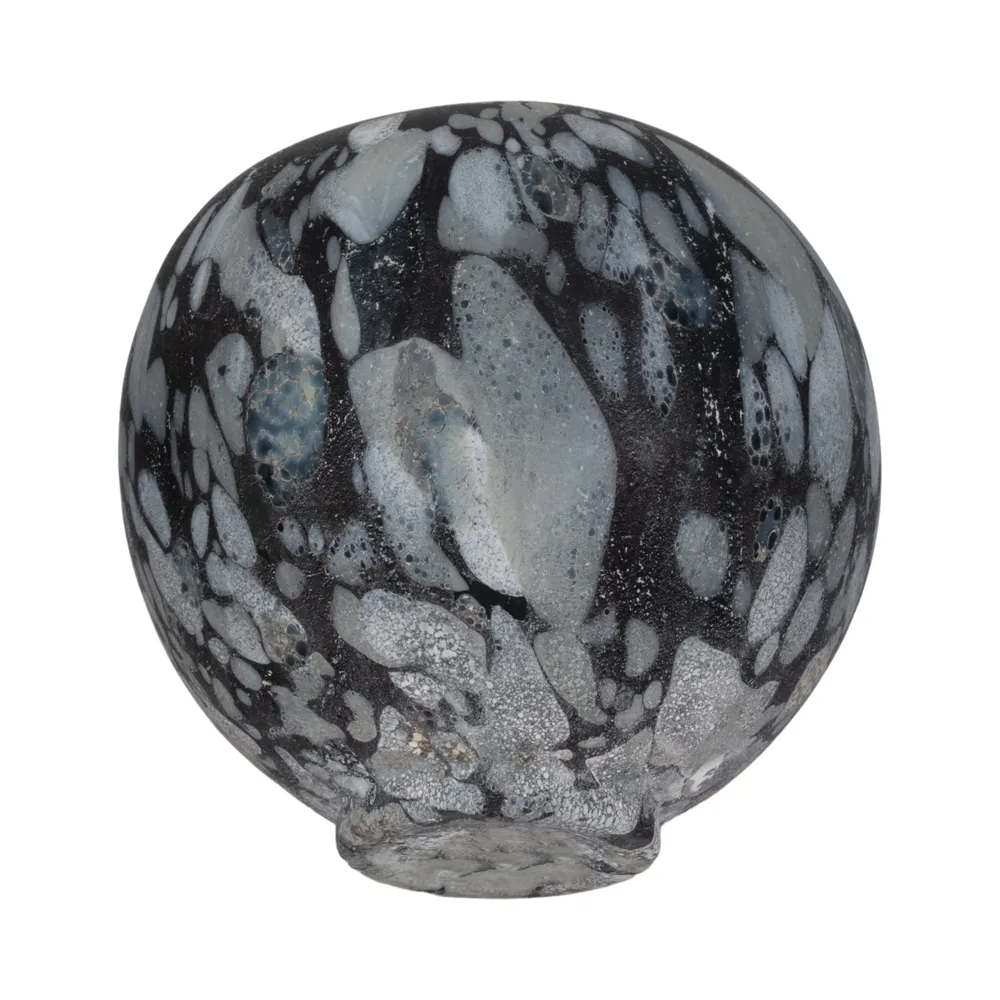 LAYLAHOLM GRAY GLASS VASE 14 (IN)